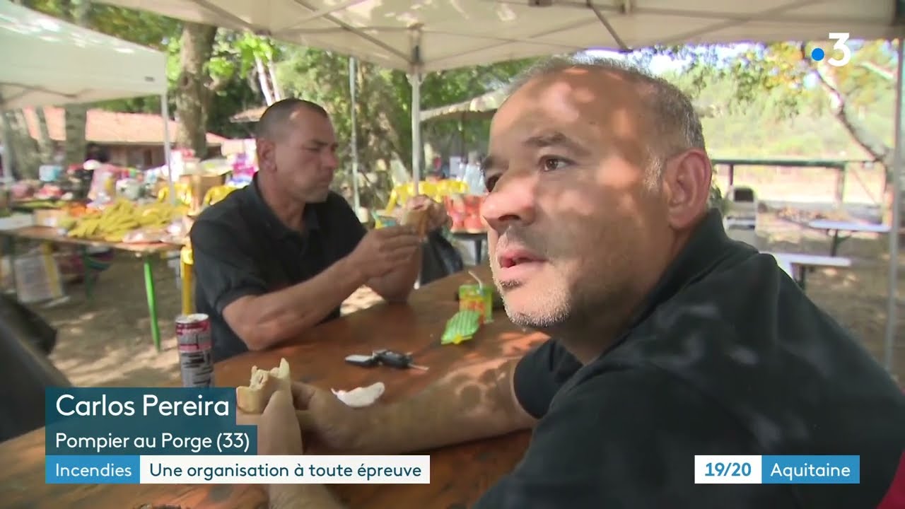 Incendies en Gironde : la solidarité s'organise pour venir en aide aux pompiers