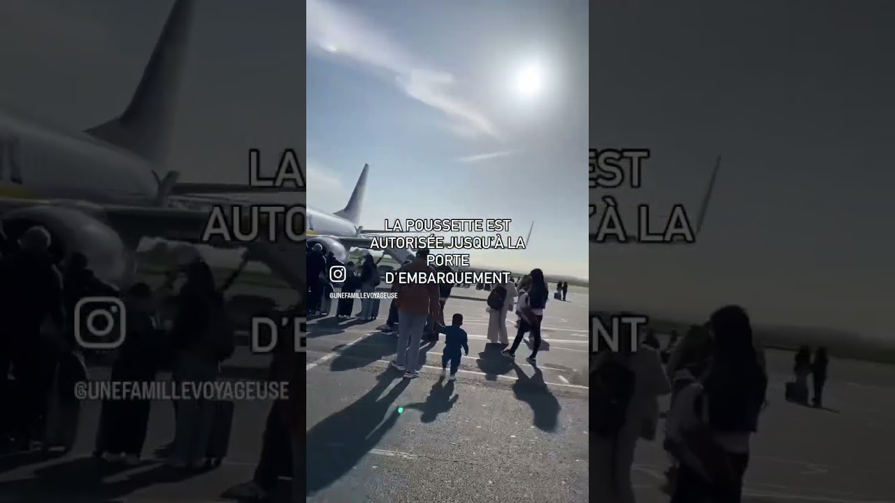 Conseils pour prendre l’avion avec un bébé ✈️