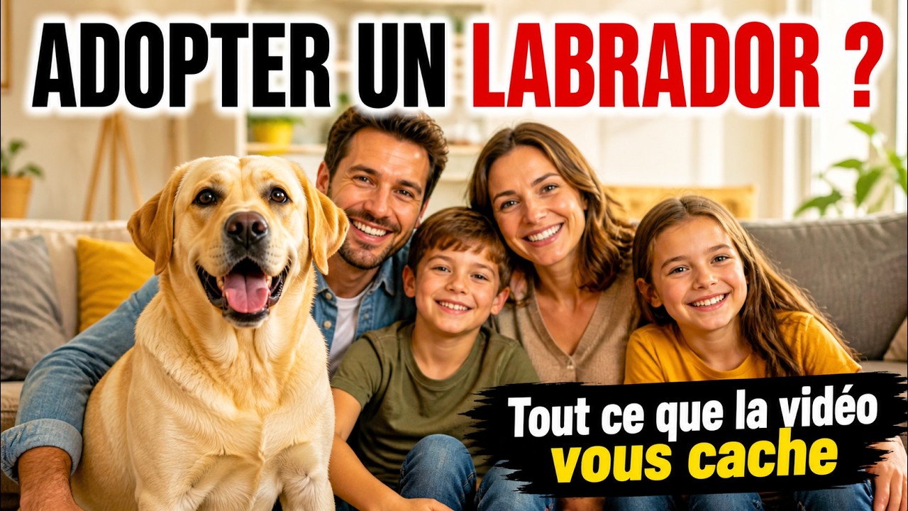 Labrador Retriever :Les Secrets d’un Chien Parfait Pour LaFamille