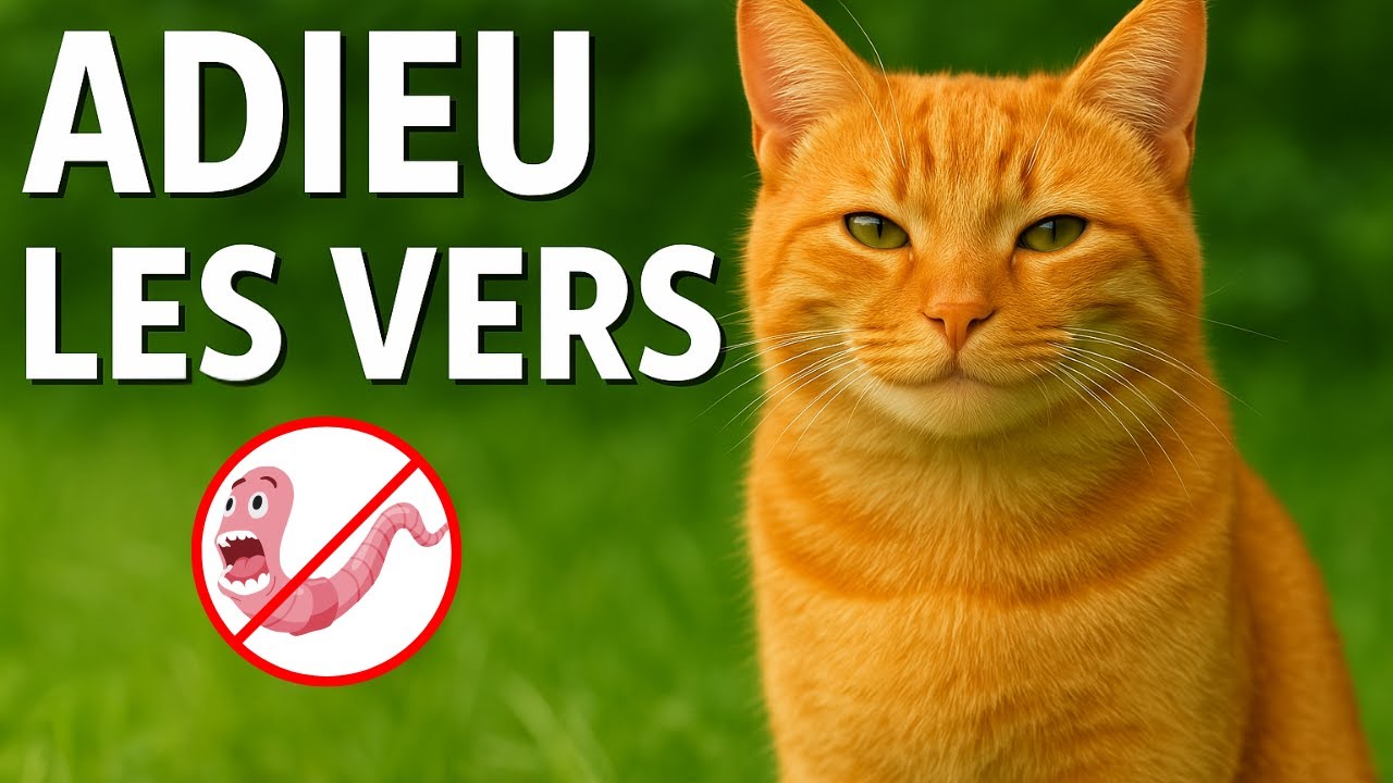 ADIEU les VERS ! 😼 3 VERMIFUGES NATURELS pour votre CHAT 🌿