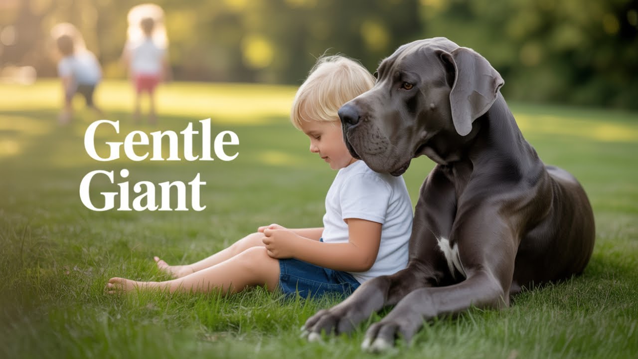⭐️Why Great Danes Are the Gentle Giants of the Dog World!