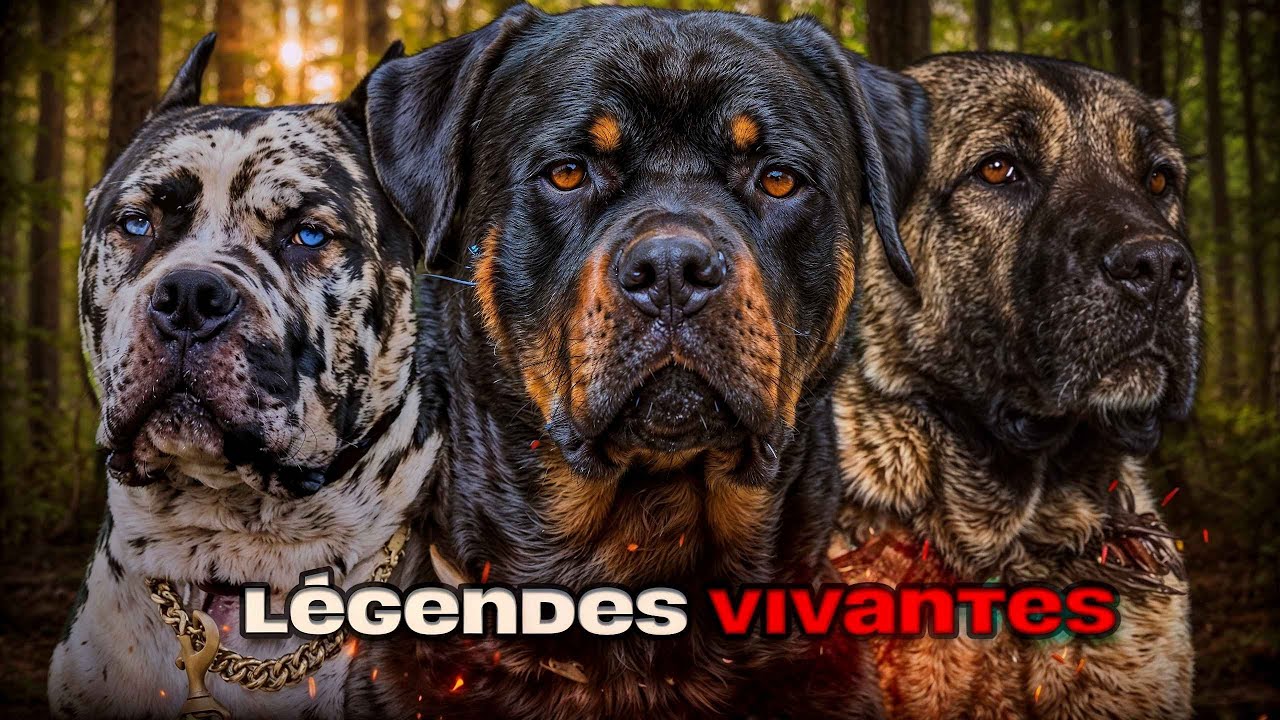 TOP 14 des races de chiens les plus fortes et redoutables !
