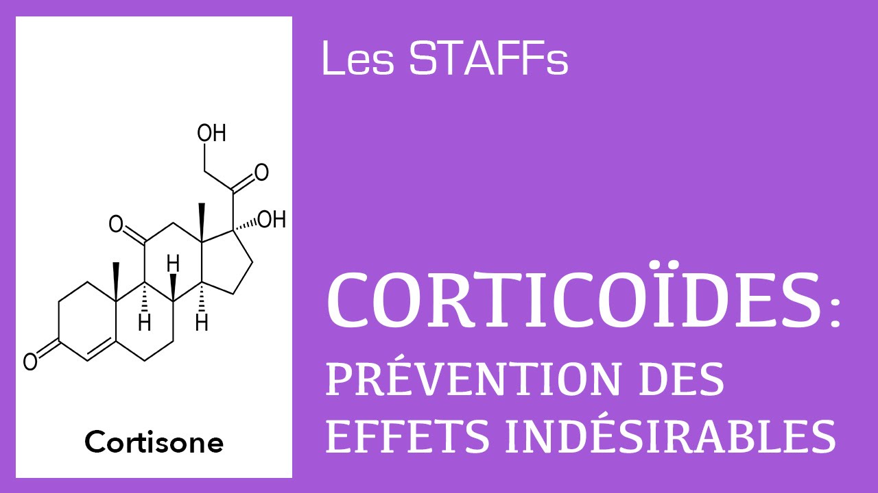 Corticoïdes: Prévention des effets indésirables - #05 - STAFFs Saint Camille
