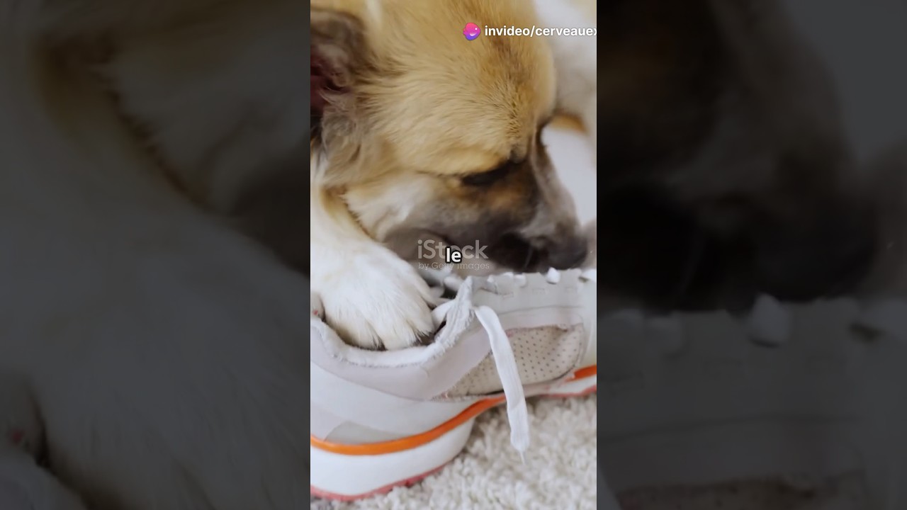 Pourquoi ton chien vole tes chaussures sales ? #chien #curiosité #faitsinteressants #odorat