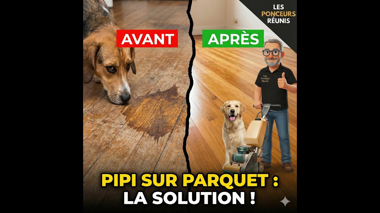 Pipi de chat ou chien sur parquet ? 🐶 Comment enlever taches et odeurs (Conseils de Pro)