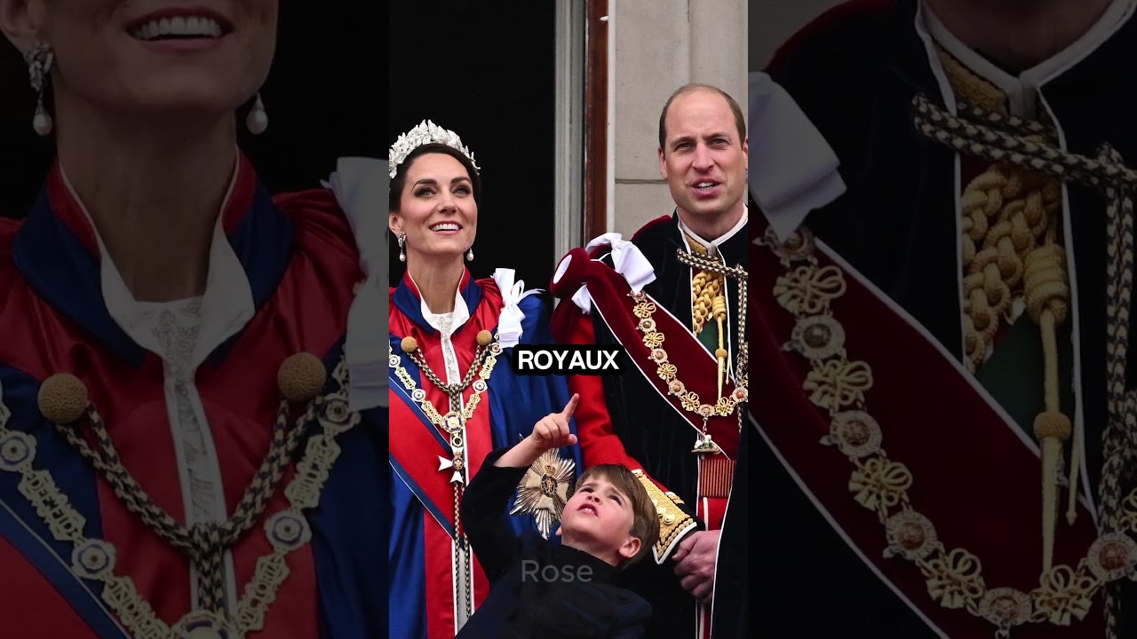 Pourquoi le prince William marche devant Kate ? #PrinceWilliam #KateMiddleton #FamilleRoyale