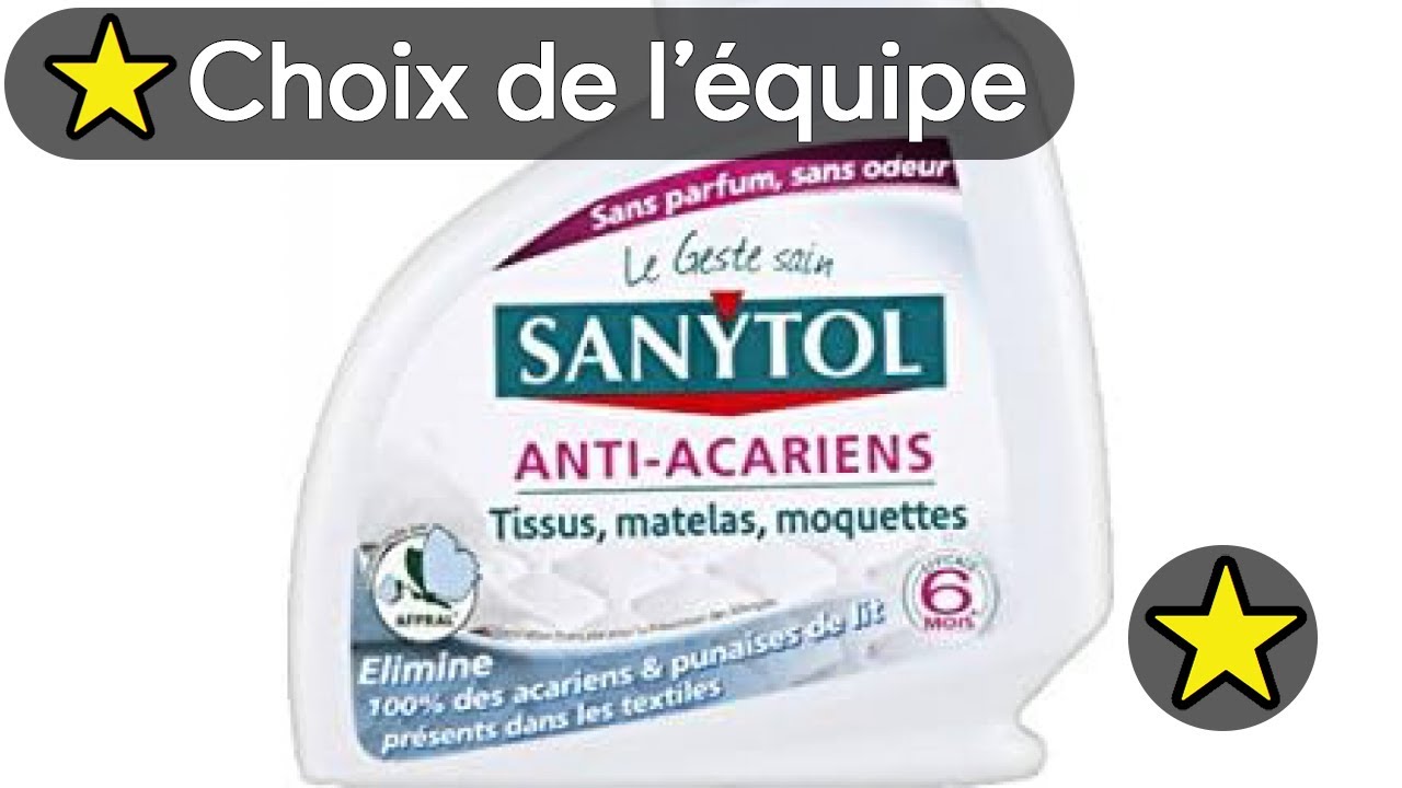 🏆 TOP 3 MEILLEUR SPRAY ANTI ACARIEN 2025 🔥