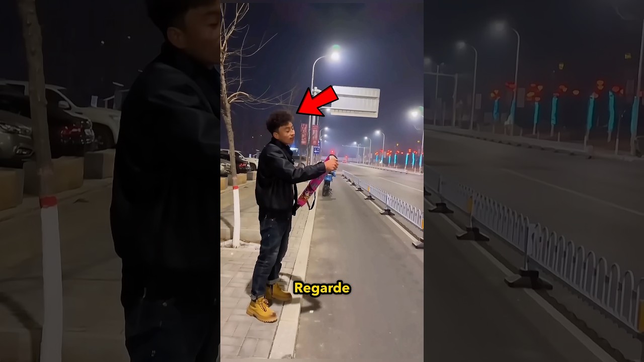 Cet homme a fait la meilleure fusée du nouvel an 😮