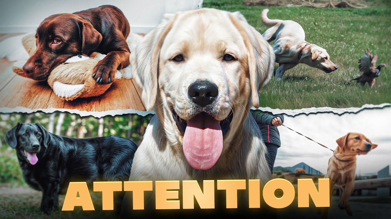 Labrador Retriever ... Attention avec ce CHIEN !