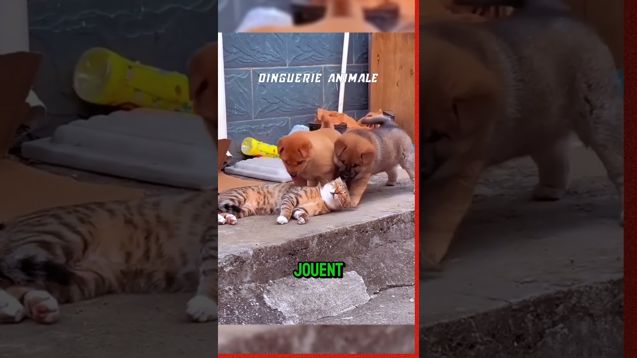 Chiens et Chats Déchainés et Furieux🐶*🐱 #chiens #chats #agility #agitation