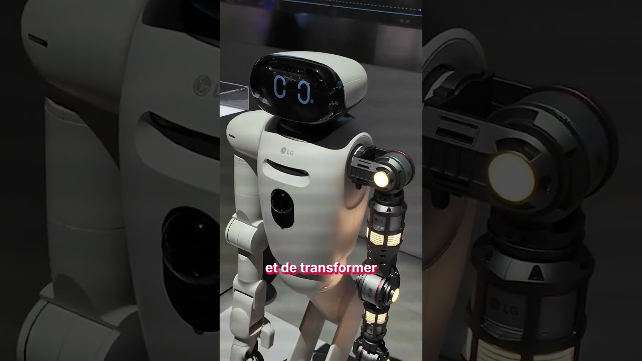 LG montre le futur des robots domestiques 😱🏠