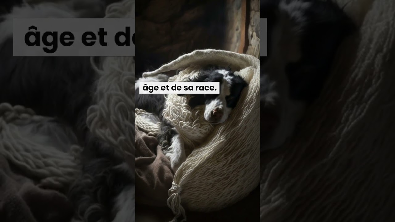 Combien de temps de temps de sommeil un chien à besoin?