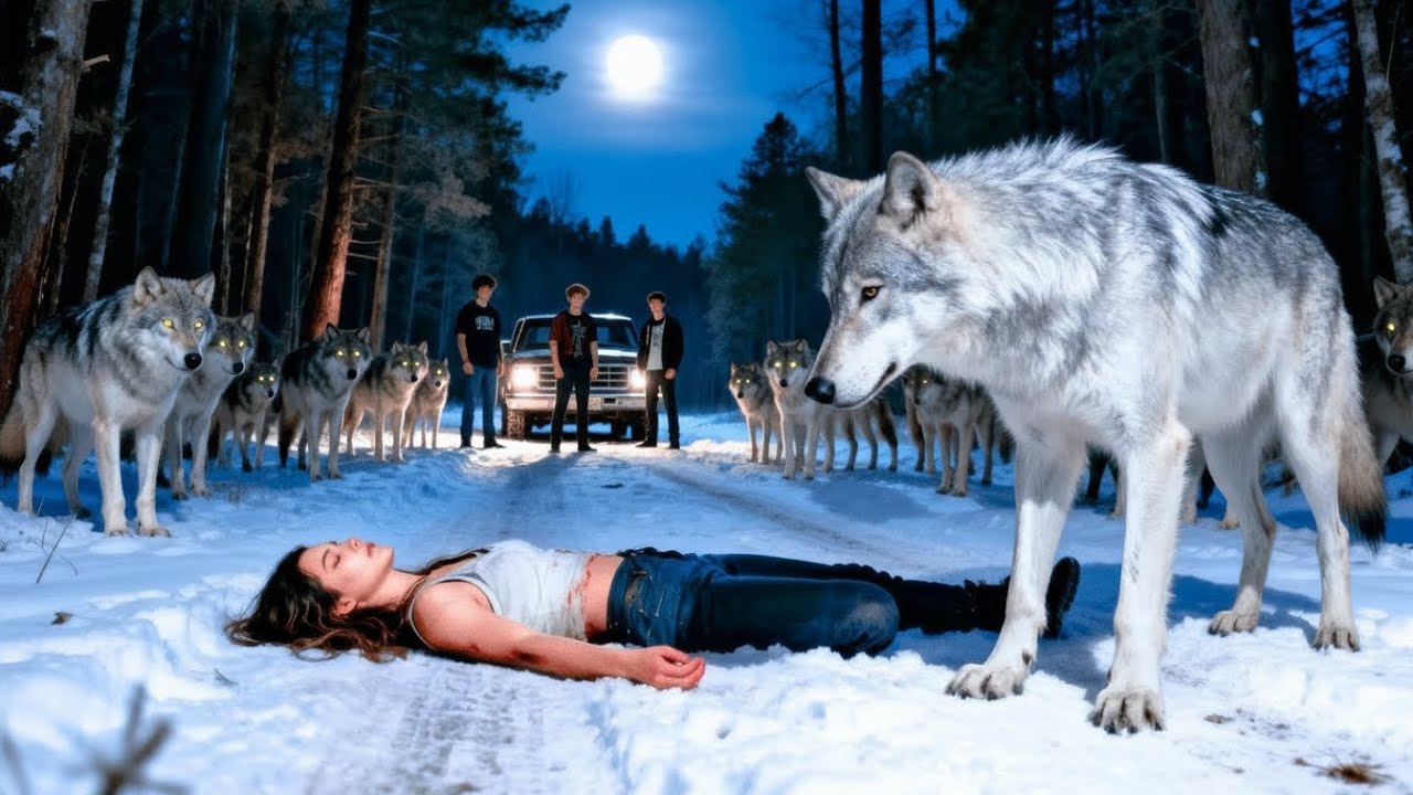 Ils frappent une fille jusqu’à l’inconscience… sans savoir que 47 loups les observent