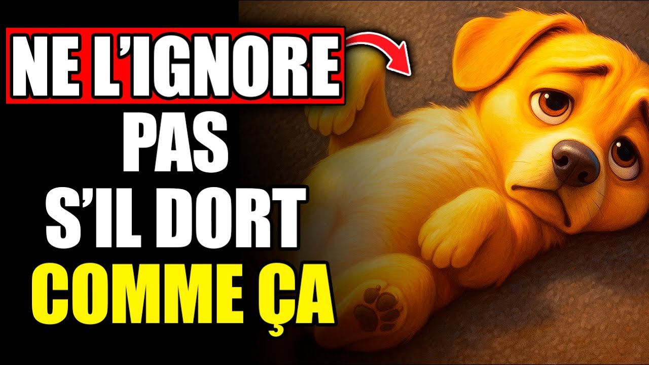 Comment dort ton CHIEN ? La vérité cachée derrière chaque POSITION (ÉMOUVANT)