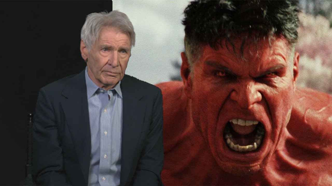 Harrison Ford REACTS to Seeing Himself as Red Hulk: ‘RIDICULOUS’ (Exclusive)