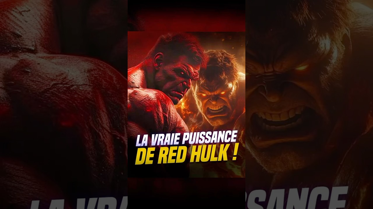 À l’avenir vous voulez revoir Hulk ou Red Hulk ? #marvel #captainamerica4 #redhulk