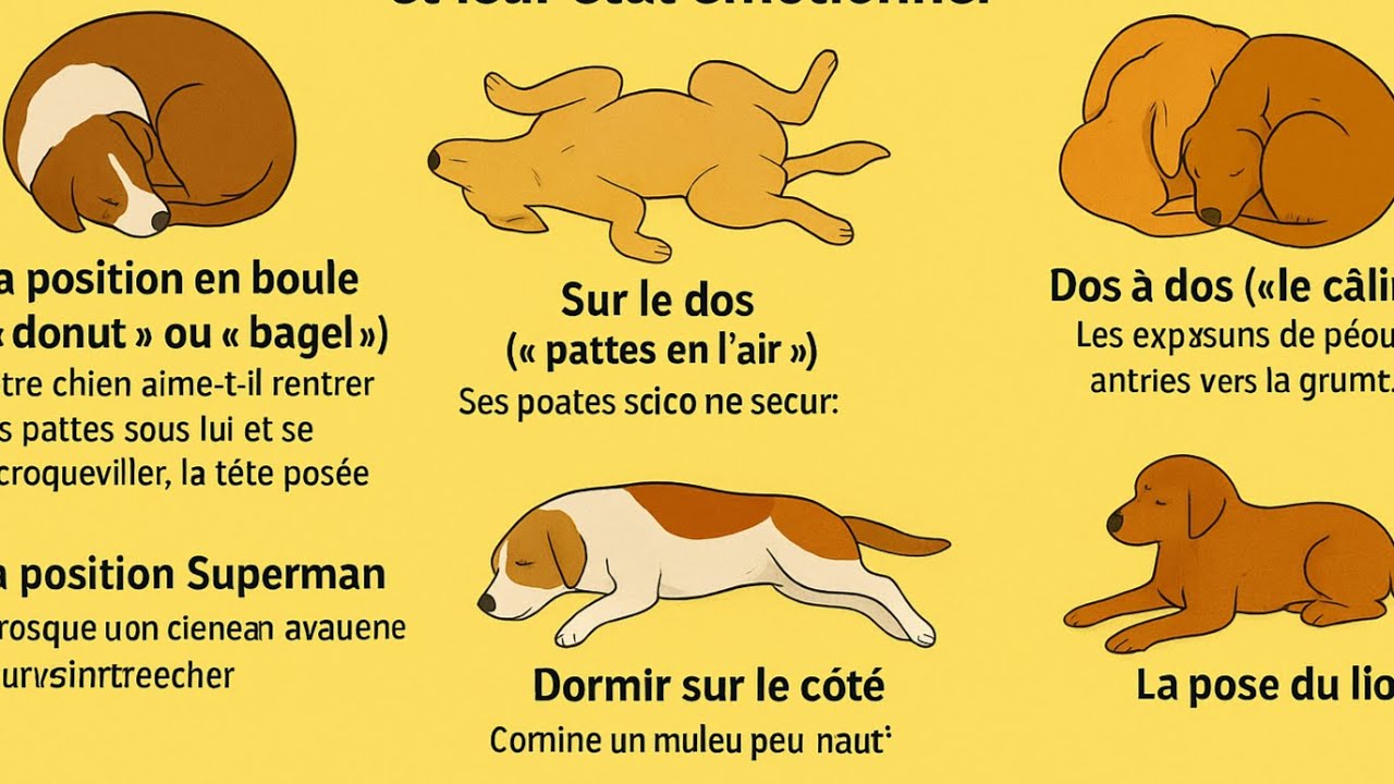 Ce que la position de sommeil de votre chien révèle sur sa personnalité, sa santé et son caractère
