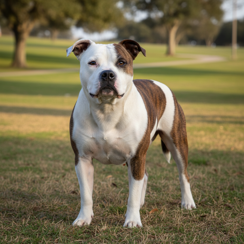 découvrez le bouledogue américain croisé staff : une race alliant force, caractère affirmé et grande sociabilité. explorez tout sur son comportement, son éducation et ses qualités uniques.
