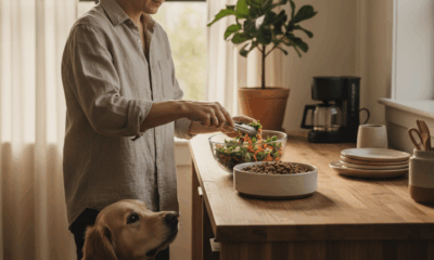 découvrez cette startup innovante d'alimentation végétale pour animaux, convaincue que votre chien mérite une alimentation saine et équilibrée à base de salades.
