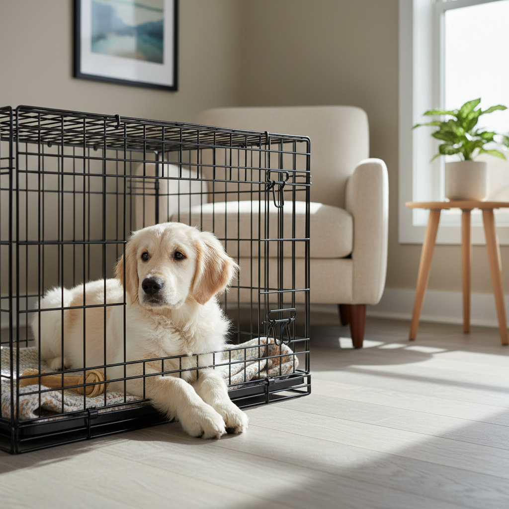 découvrez les avantages et les risques de laisser un chiot en cage pendant la journée. conseils pour assurer son bien-être et un apprentissage positif.