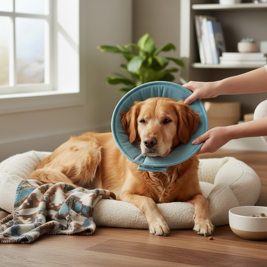 découvrez l'utilité de la collerette pour chien, apprenez à bien la choisir et bénéficiez de conseils pratiques pour assurer le confort et la sécurité de votre animal lors de sa convalescence.