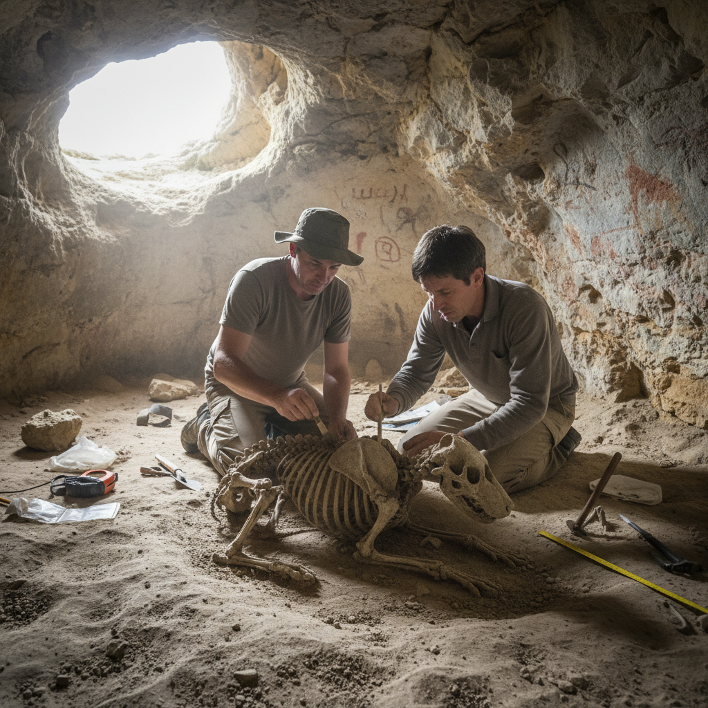 découvrez la découverte exceptionnelle dans une grotte du gard : le plus ancien squelette de chien jamais retrouvé en france, révélant des secrets fascinants sur l'histoire canine.