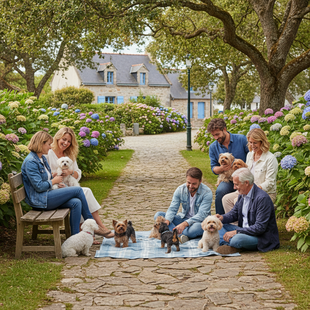 découvrez la passion bretonne pour les chiens miniatures, où la compagnie fidèle se conjugue avec un petit gabarit pour un plaisir quotidien.