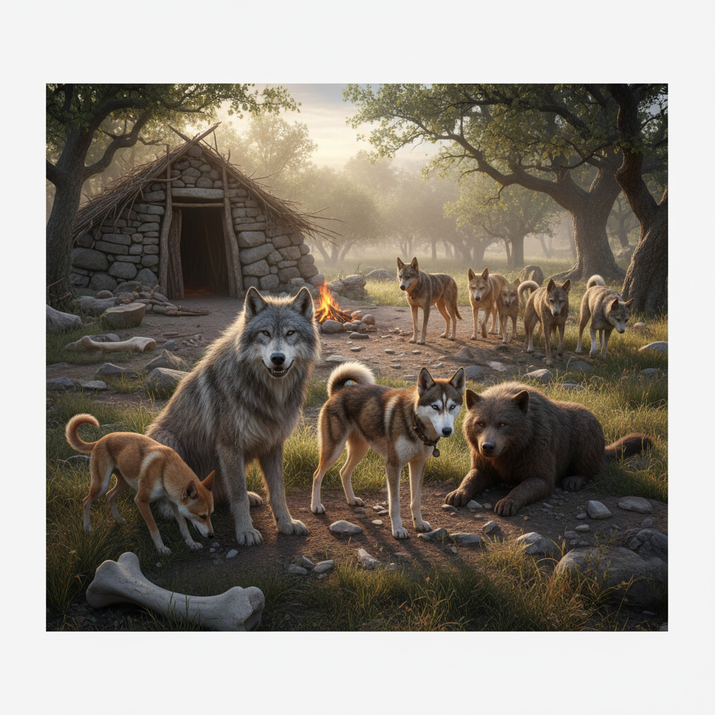 découvrez comment la diversité des chiens actuels trouve ses origines jusqu'à l'ère de la pierre, explorant leur évolution fascinante à travers les âges.