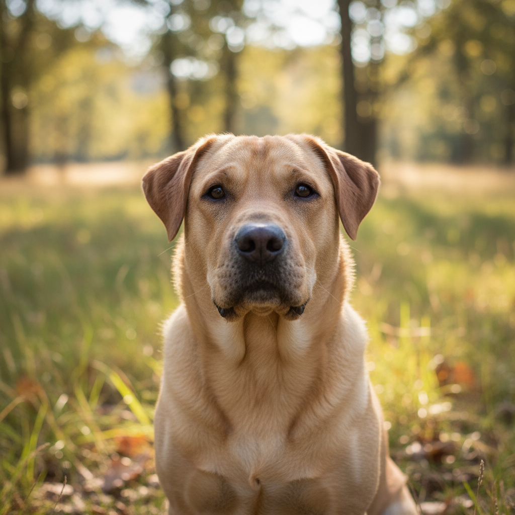 découvrez le labrador croisé sharpei, un chien au tempérament calme et au caractère affirmé, parfait pour une compagnie fidèle et équilibrée.
