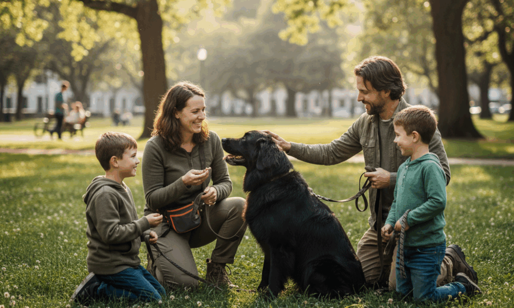 découvrez tout sur le labrador croisé terre neuve, un chien puissant et attachant, ses caractéristiques, son tempérament et ses besoins pour bien l’accueillir.