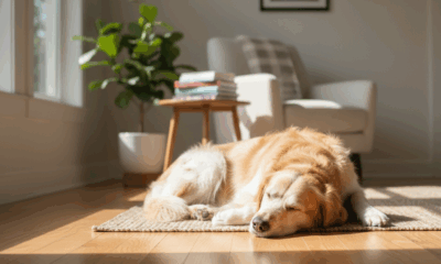 découvrez pourquoi votre chien dort par terre, quand ce comportement est normal et quand il peut être signe d'un problème de santé ou de bien-être.