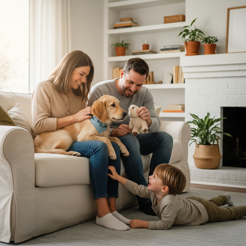 découvrez comment les animaux de compagnie deviennent des membres à part entière des familles, choyés et considérés comme des enfants dans ce reportage émouvant.