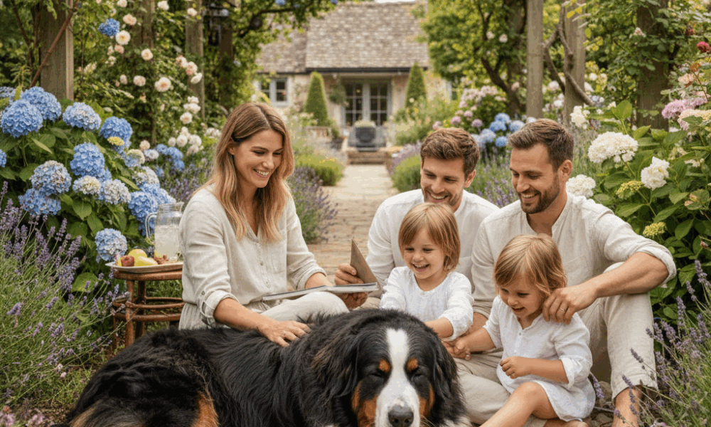 découvrez le bouvier bernois croisé montagne des pyrénées, un chien fidèle et protecteur, parfait pour les familles. tout ce qu'il faut savoir sur son caractère, son entretien et ses besoins.