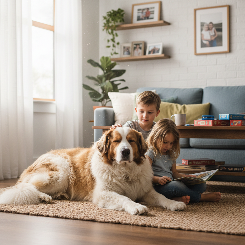 découvrez le bouvier bernois croisé montagne des pyrénées, un chien fidèle et affectueux, parfait pour les familles. apprenez tout sur son caractère, ses besoins et ses soins.