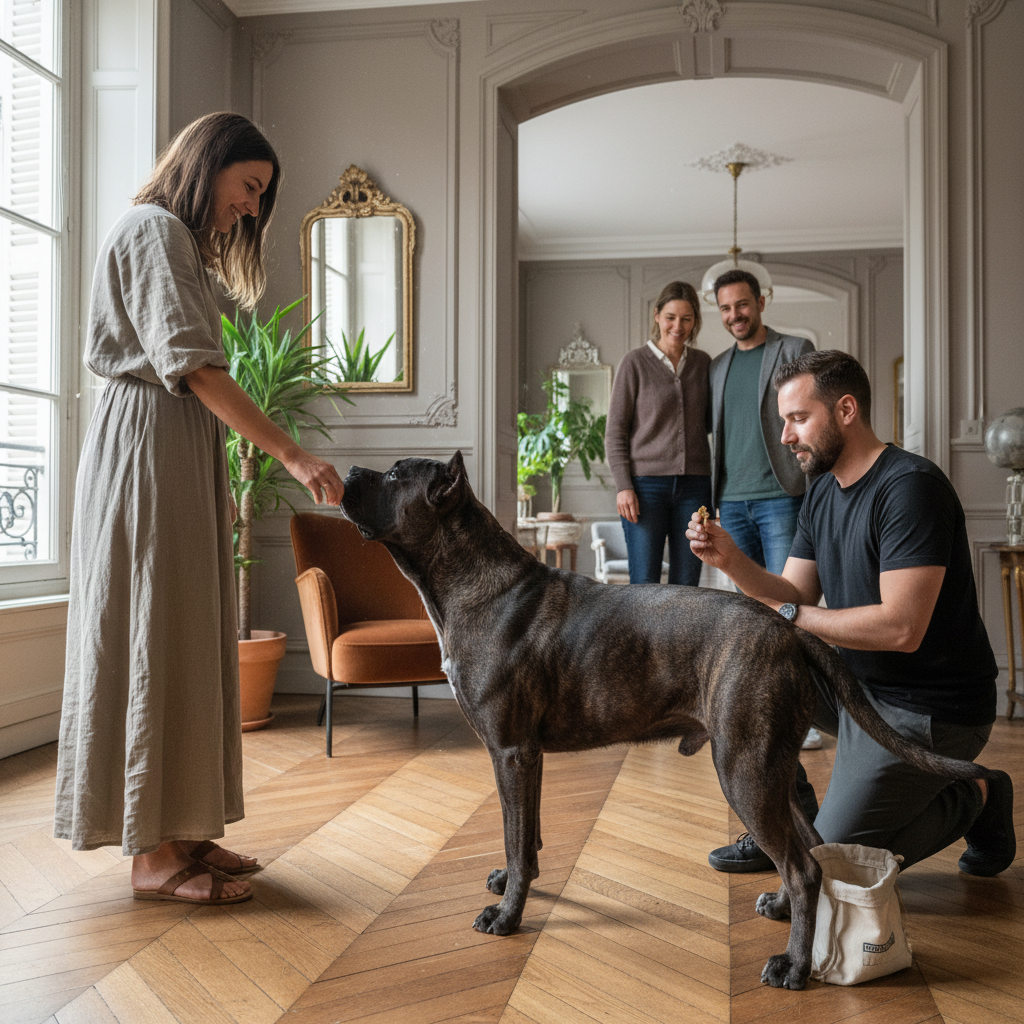 découvrez tout sur le staff croisé cane corso : ses caractéristiques uniques, ses besoins et nos conseils pour une éducation réussie et harmonieuse.