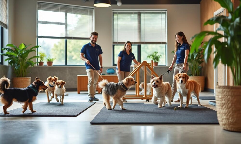 découvrez l'essor des crèches pour chiens, un phénomène qui séduit de plus en plus de propriétaires d'animaux de compagnie soucieux du bien-être de leurs compagnons.