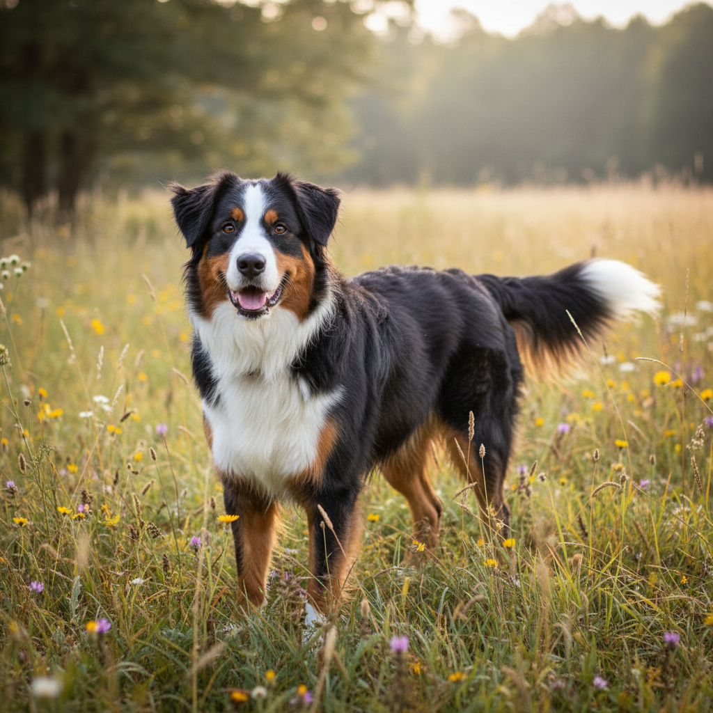 découvrez le bouvier bernois croisé berger australien, un mélange harmonieux alliant intelligence et loyauté. tout savoir sur ce chien unique, son caractère, son entretien et ses besoins.