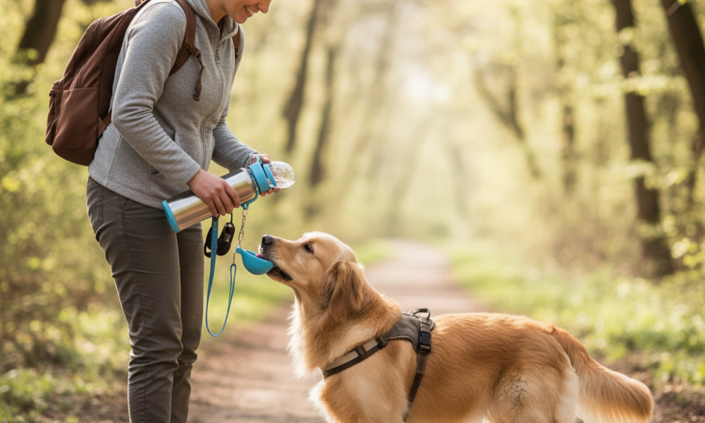 découvrez notre guide 2025 pour choisir la meilleure gourde pour chien, idéale pour les balades et voyages. offrez à votre compagnon hydration et confort où que vous alliez.