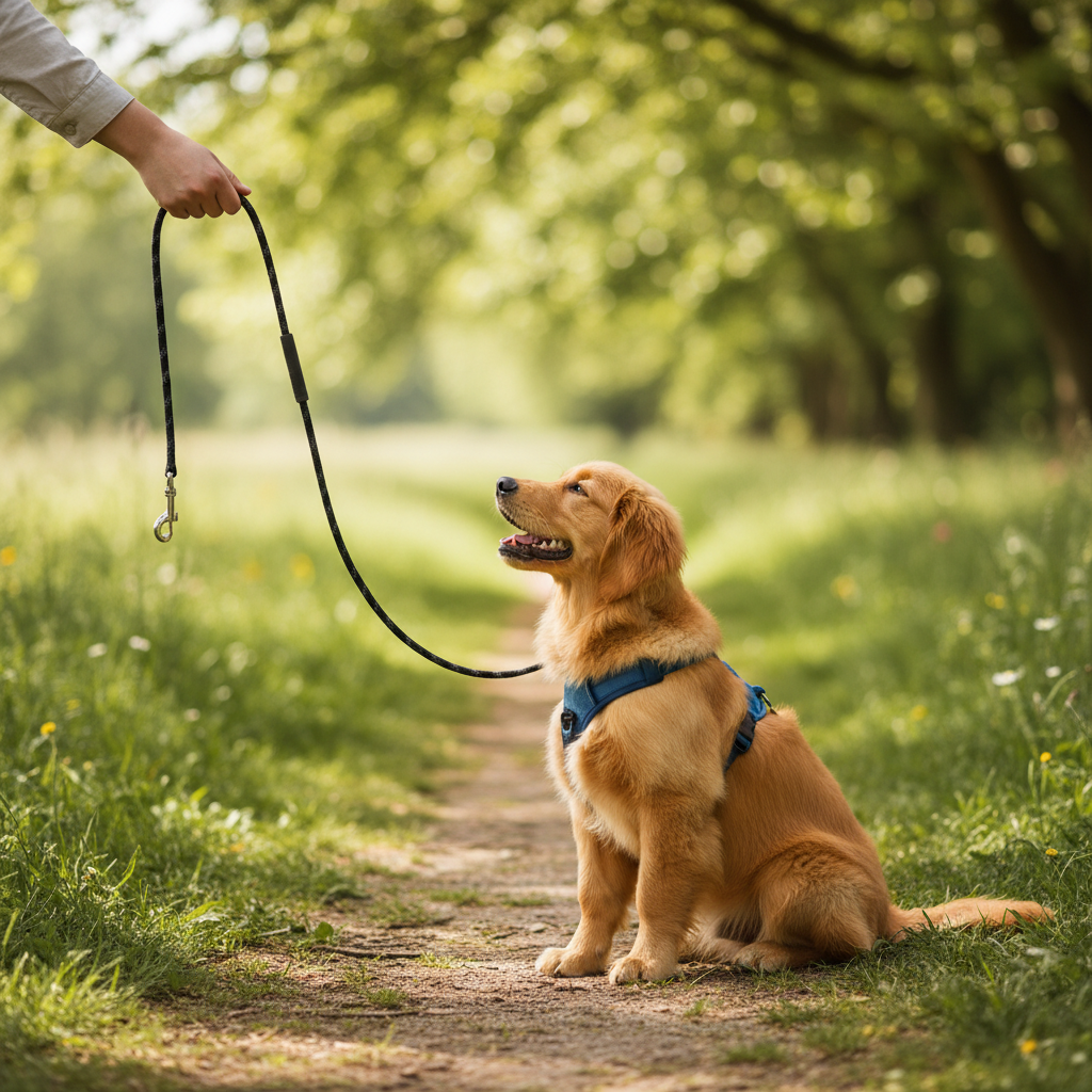 découvrez comment choisir la bonne longueur de longe pour votre chiot afin de garantir sécurité et liberté lors de ses premières promenades.