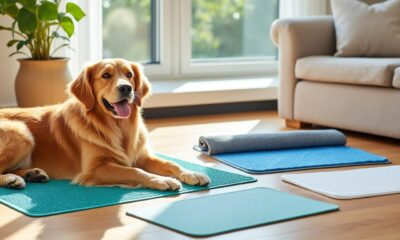 découvrez notre sélection des meilleurs tapis rafraîchissants pour chien, conçus pour garder votre animal au frais et confortable durant les chaudes journées d'été.