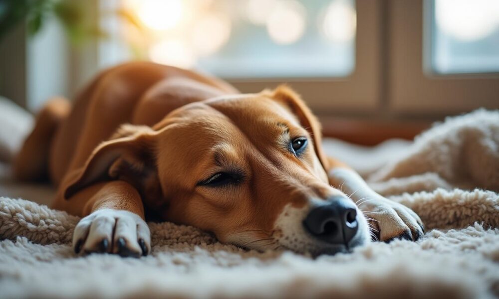 découvrez tout sur le temps de sommeil du chien : comprenez ses rythmes naturels et ses besoins spécifiques pour assurer son bien-être.