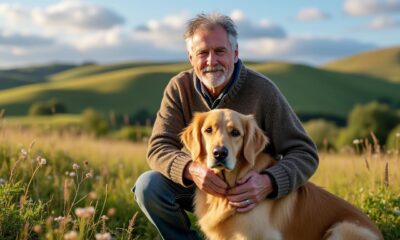 un père du hampshire retrouve l'espoir et la joie de vivre grâce à un chien aux pouvoirs transformateurs qui change son quotidien.