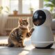 découvrez aura, le nouveau robot domestique conçu pour tenir compagnie à vos animaux solitaires pendant vos absences, assurant leur bien-être et divertissement.