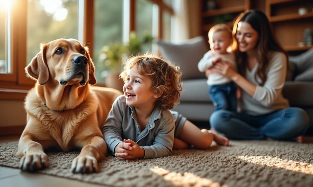 découvrez pourquoi le berger croisé labrador est un chien loyal et affectueux, idéal pour le bonheur et l'harmonie des familles.