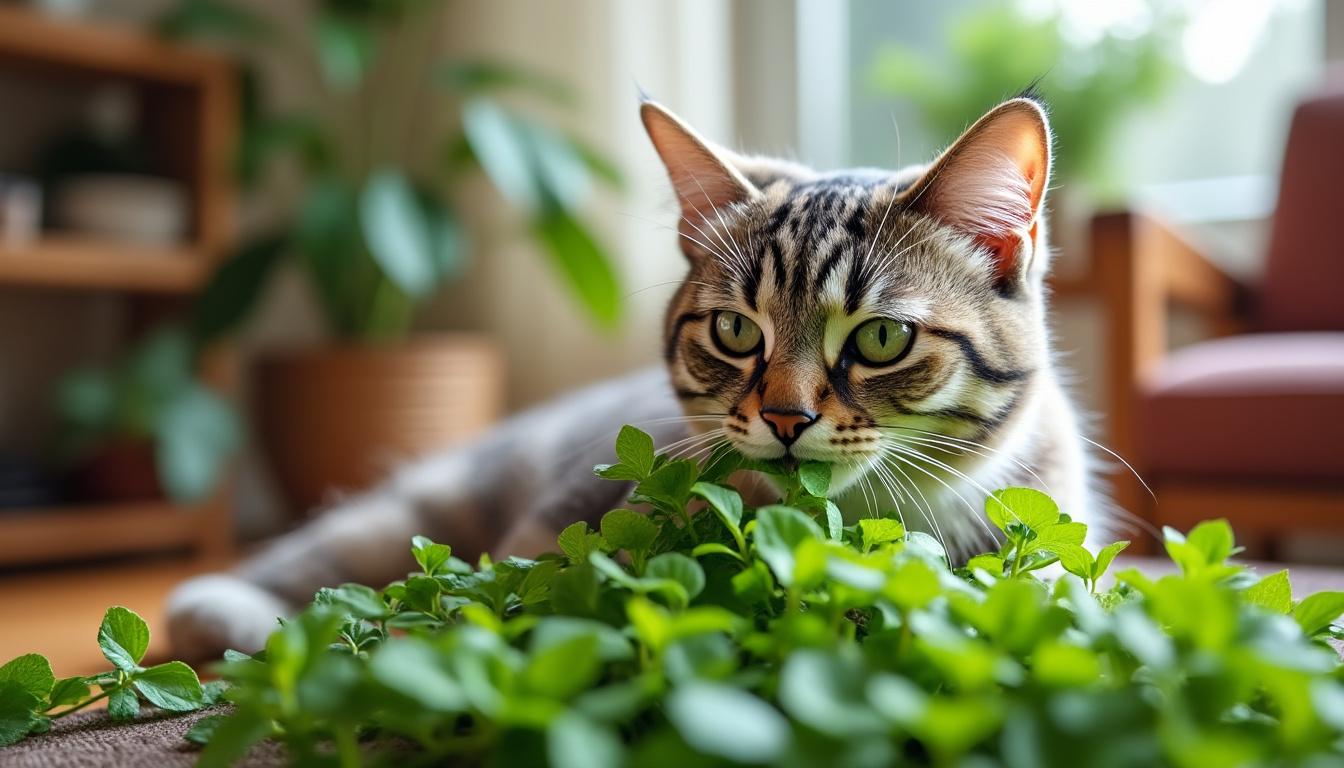 découvrez les bienfaits de la cataire pour chats, comment l'utiliser en toute sécurité et les précautions essentielles à prendre pour le bonheur et la santé de votre félin.