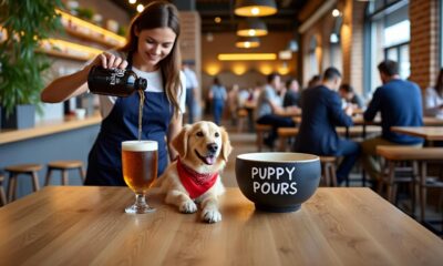 découvrez le food hall londonien qui révolutionne l'expérience canine avec la ‘doggy guinness’, une bière spécialement conçue pour les chiens, alliant innovation et amour des animaux.