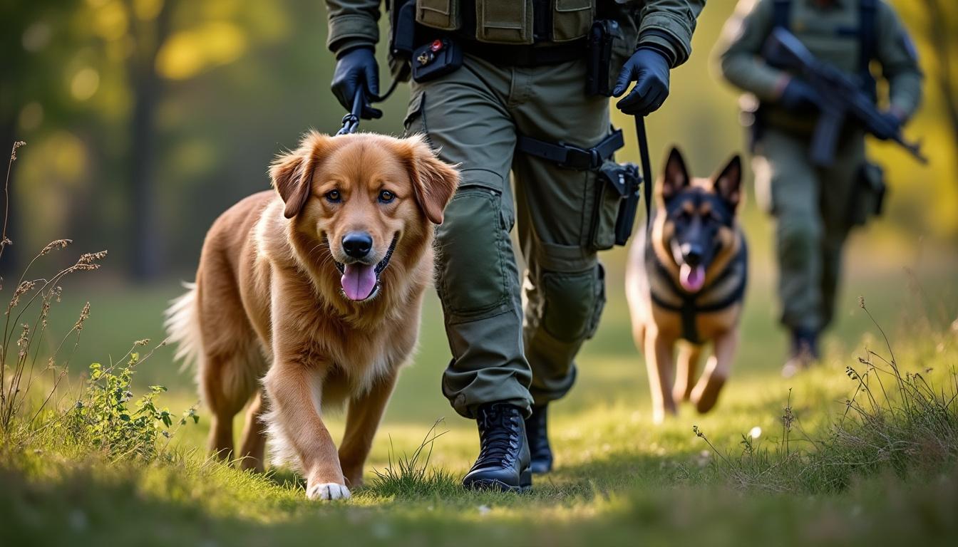 découvrez une plongée exclusive au sein d'une section canine unique en france et apprenez comment travailler aux côtés des chiens dans des missions captivantes.