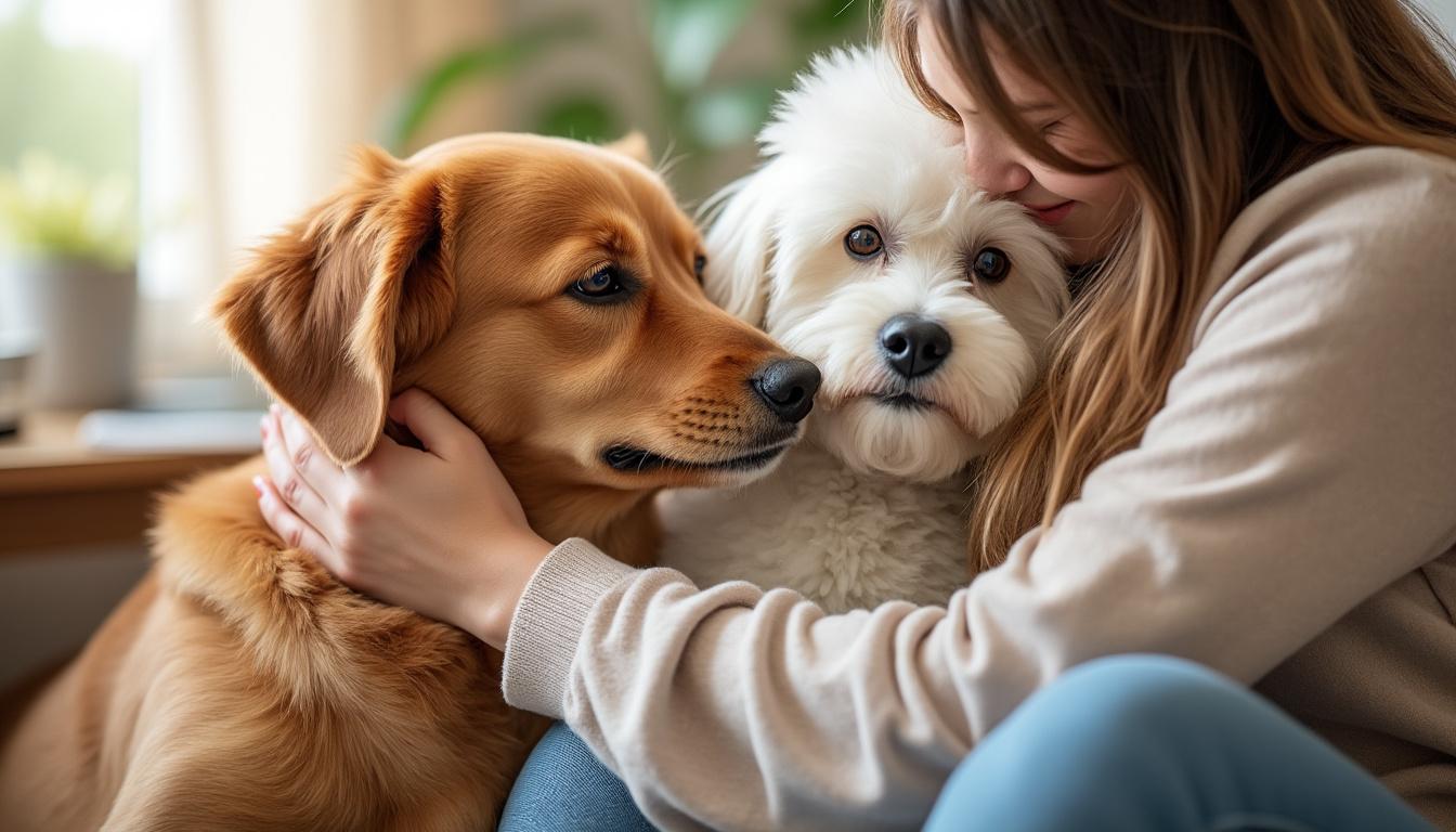 explorez notre guide des races de chiens connues pour leur douceur et leur amour des câlins quotidiens, parfaites pour les familles et les amateurs de compagnons affectueux.