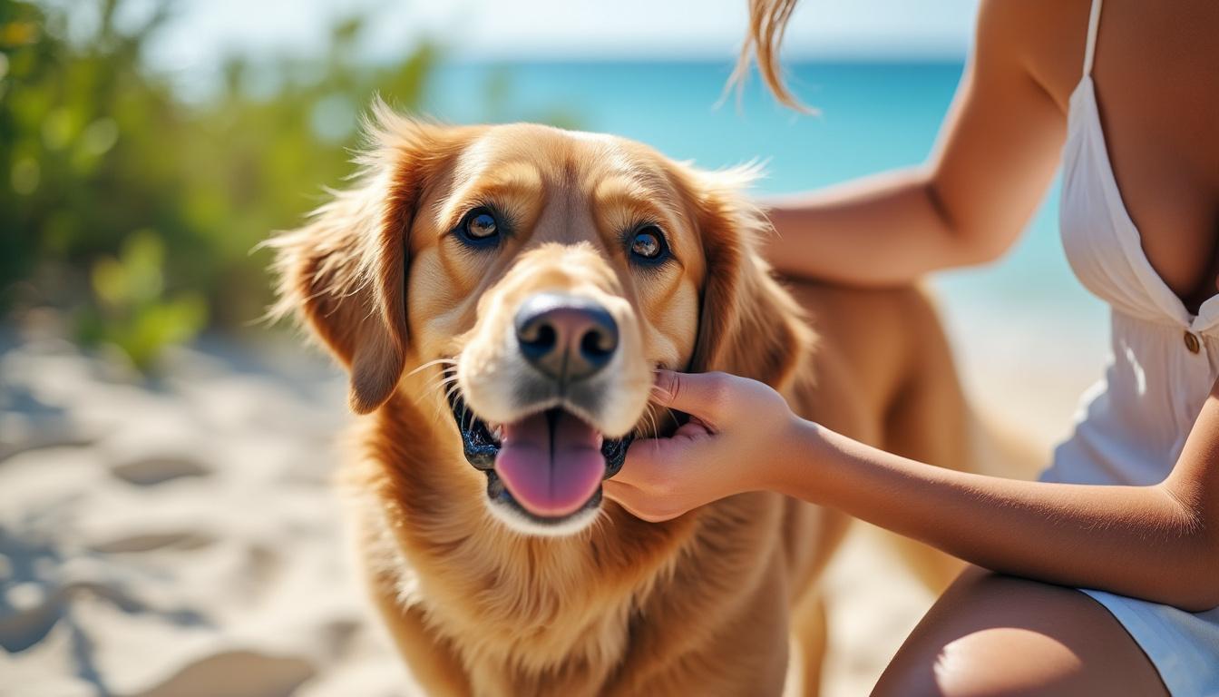 découvrez pourquoi je caresse les chiens des inconnus en vacances et les leçons précieuses que cela m'a apportées sur le soin des animaux lors des déplacements.